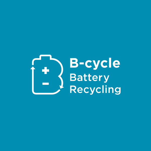 B-cycle Battery Recycling logo