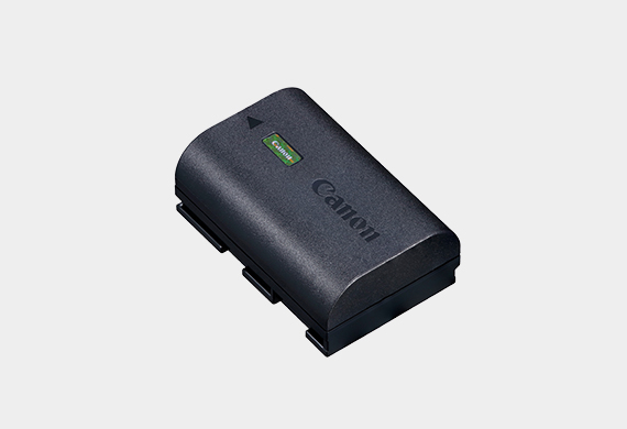 Image of a Canon battery