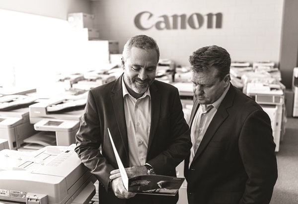 Working at Canon