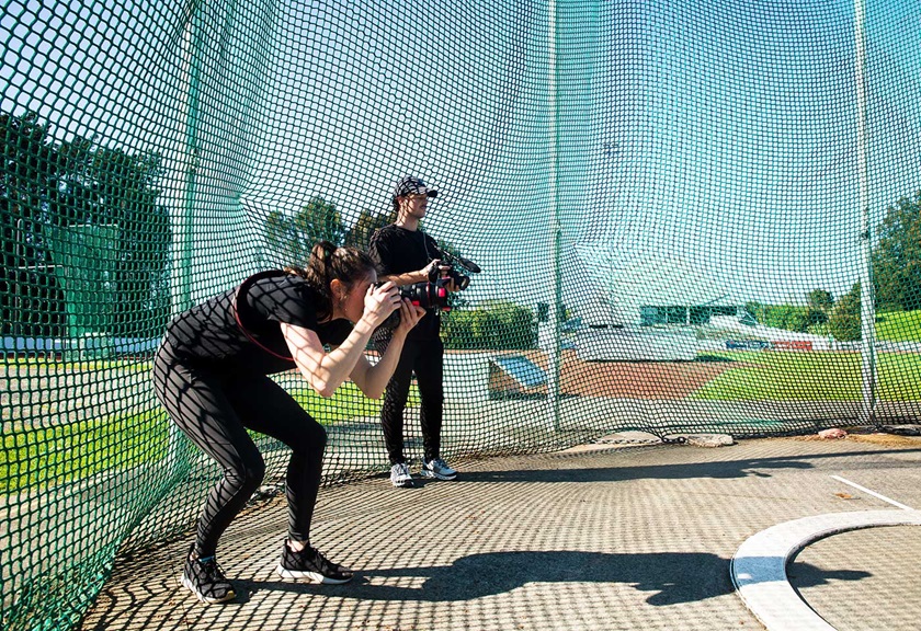 Alisha Lovrich using Canon gear