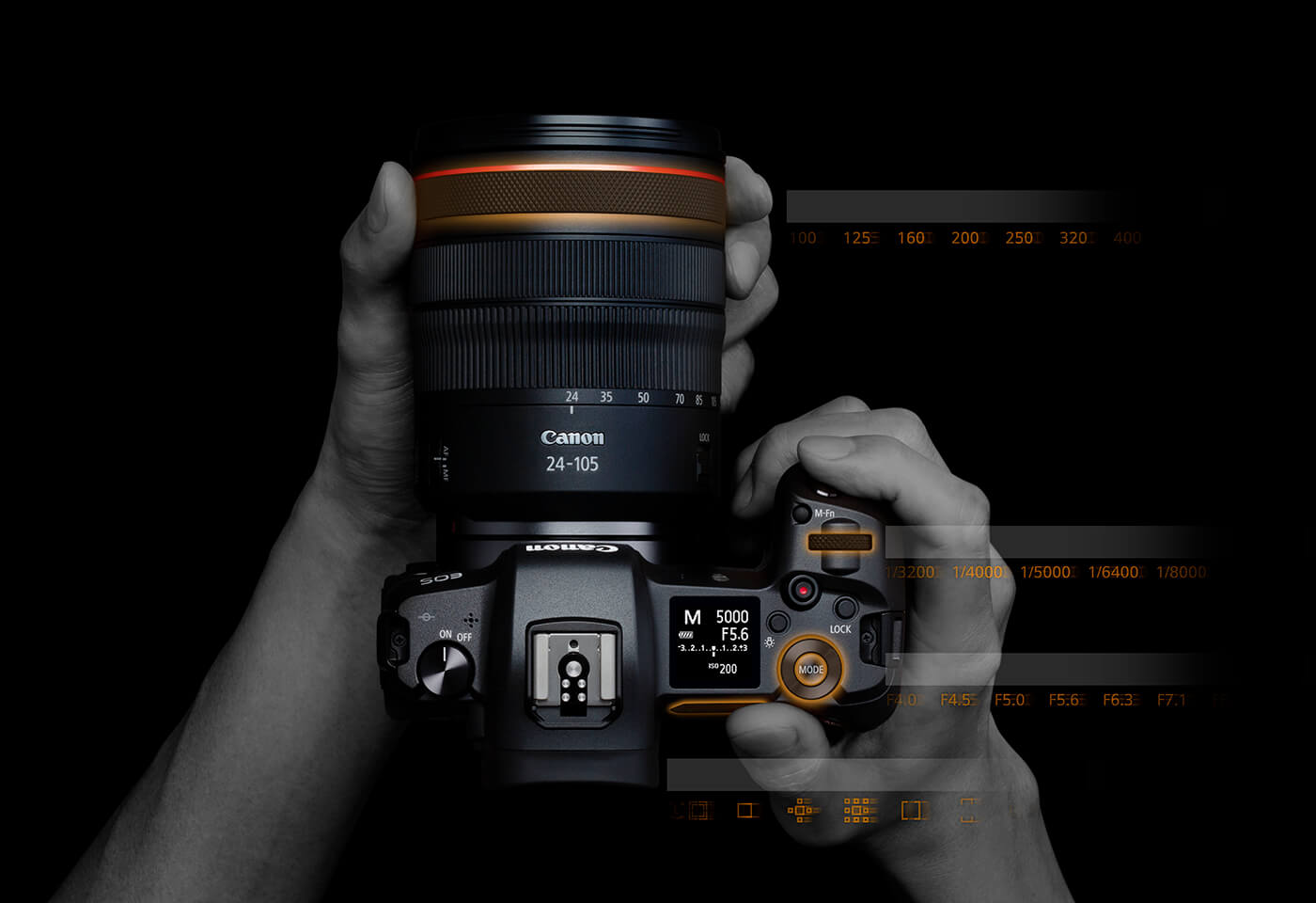 Product image of RF 28-70mm f/2L USM and EOS R