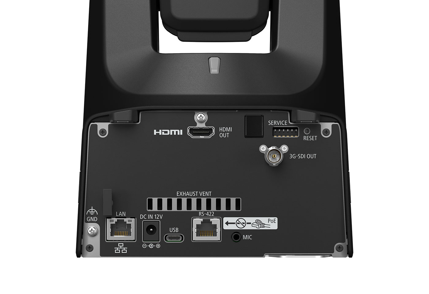 Image of CR-N350 output ports