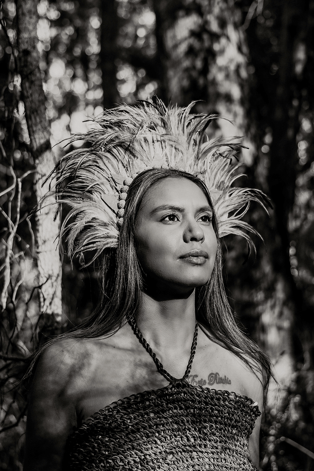 Image of a first nations woman by Marley Morgan Photography